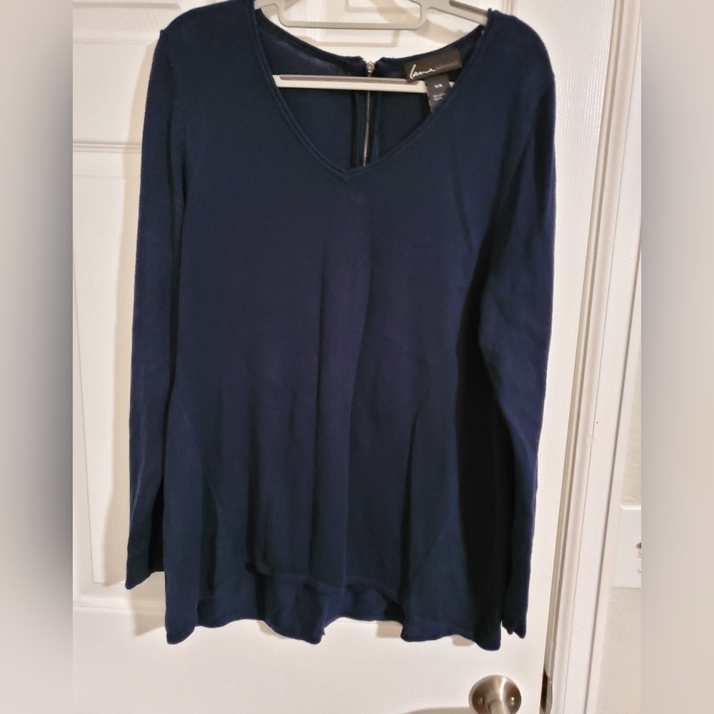 EUC! Lane Bryant sweater with back zipper - Size 14/16